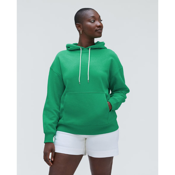 Everlane Tops - Everlane Women Size S The Track Organic Cotton Mint Green Relaxed Hoodie NWT $78